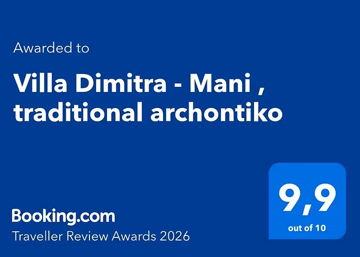 Casa de Férias Dimitra - Mani , Traditional Archontiko Diros